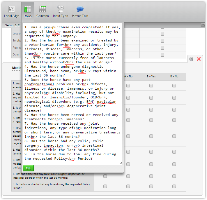 Matrix fields with long rows break PDFs layout Image 2 Screenshot 41