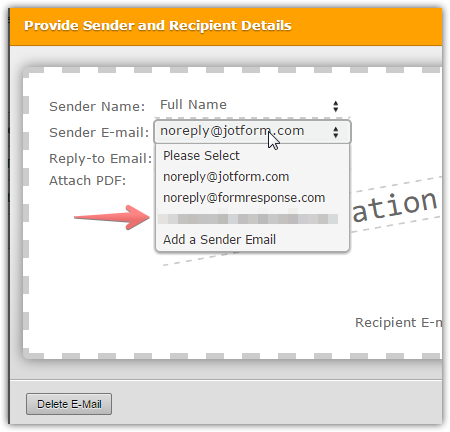 JotForm SMTP account error Image 1 Screenshot 20