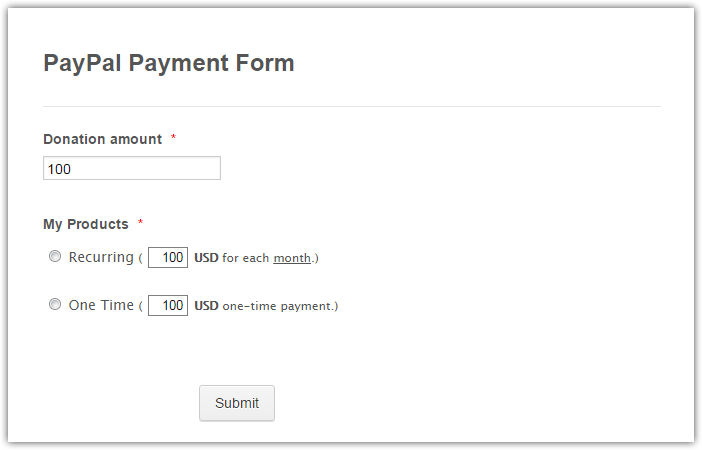 Setting up recurring  subscirption and one time dpnation payments on the same form Image 1 Screenshot 20