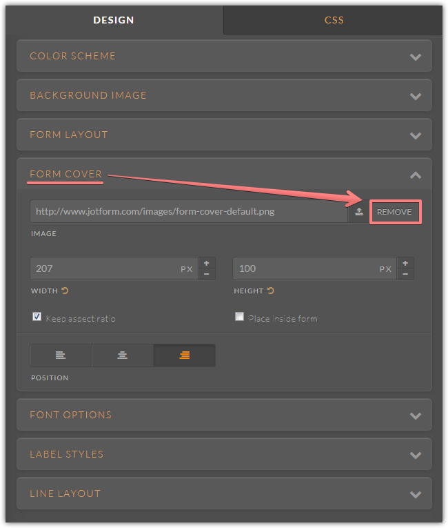 How to remove Sample Logo from the form Image 1 Screenshot 20