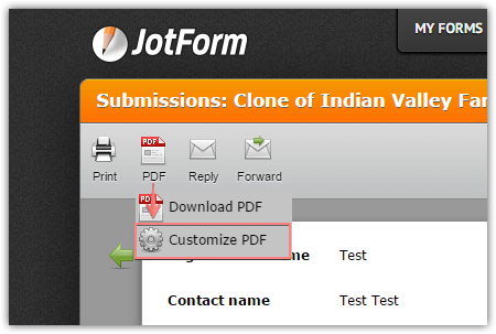 How to get custom information that is in the email to show on submission PDF Image 1 Screenshot 30