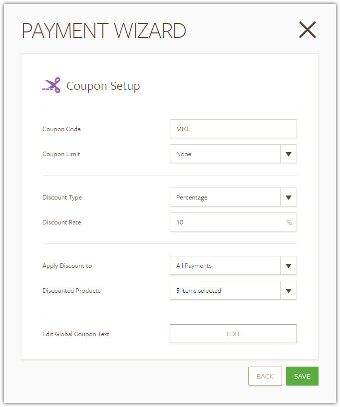 Stripe Form: Where do I go to add multiple coupon codes? Image 2 Screenshot 51