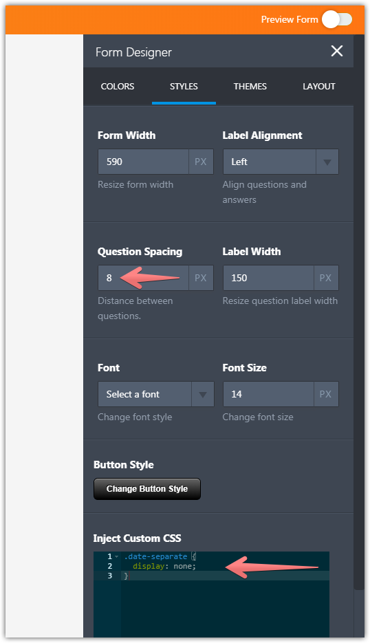Submit button not visible while filling embedded form on iPhones Image 1 Screenshot 20