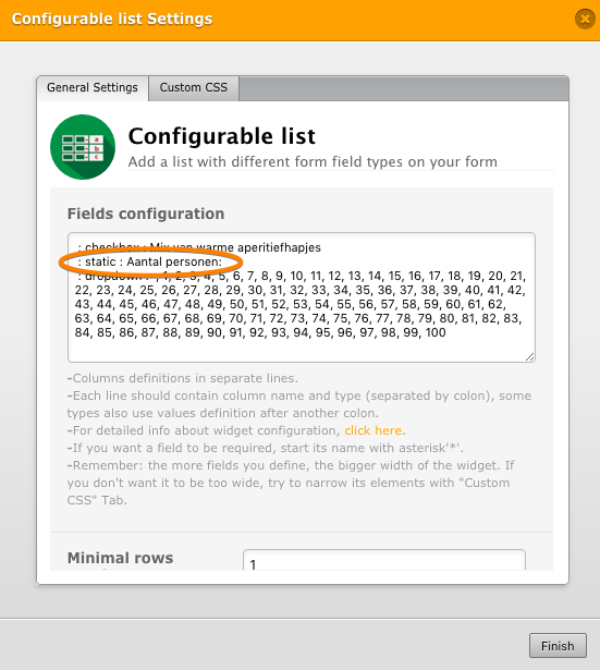 How to show only the filled fields from the Configurable List in the email notification? Image 1 Screenshot 30