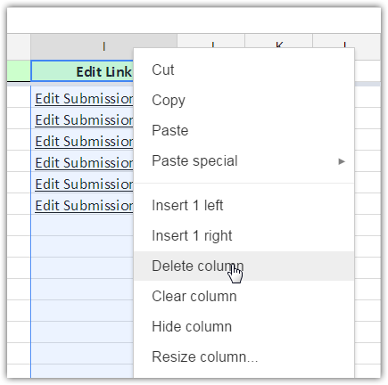 How to remove the edit link from my integrated google spreadsheet Image 1 Screenshot 20