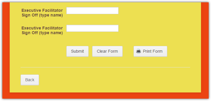 The submit button and print button on my form are not showing up in my browser (IE11 and Chrome) Image 2 Screenshot 41