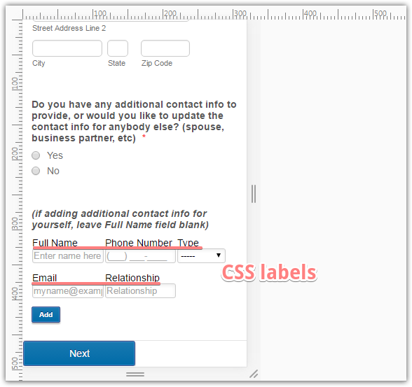 Forms are not displaying/fitting properly on mobile devices Image 2 Screenshot 41