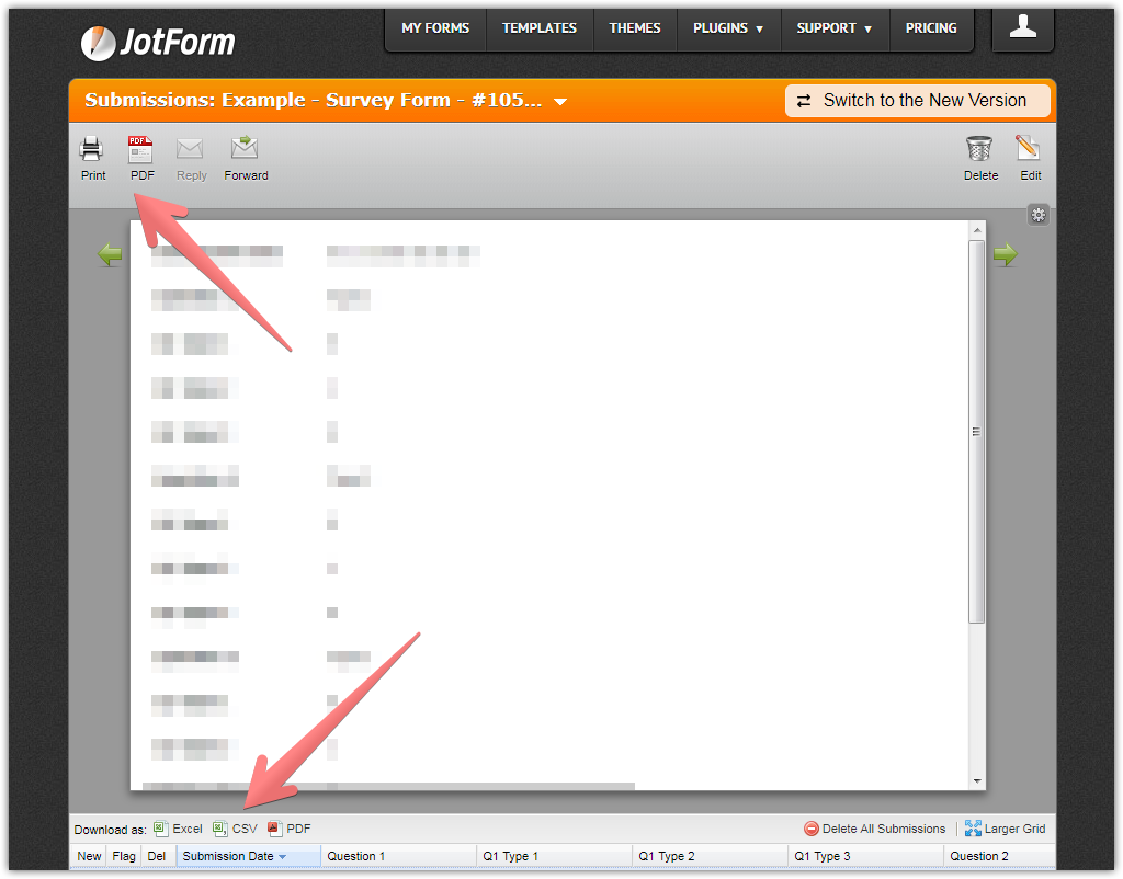 Only random completed Jotforms are coming to my email address Image 1 Screenshot 20