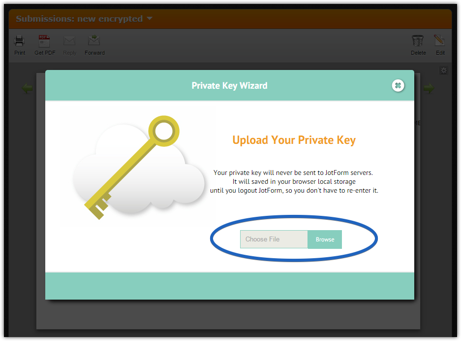 How do I actually use Private Key to view my data? Image 1 Screenshot 20