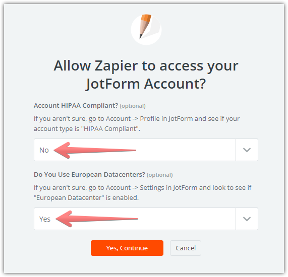 JotForm EU: Is the Zapier integration working? Image 2 Screenshot 41