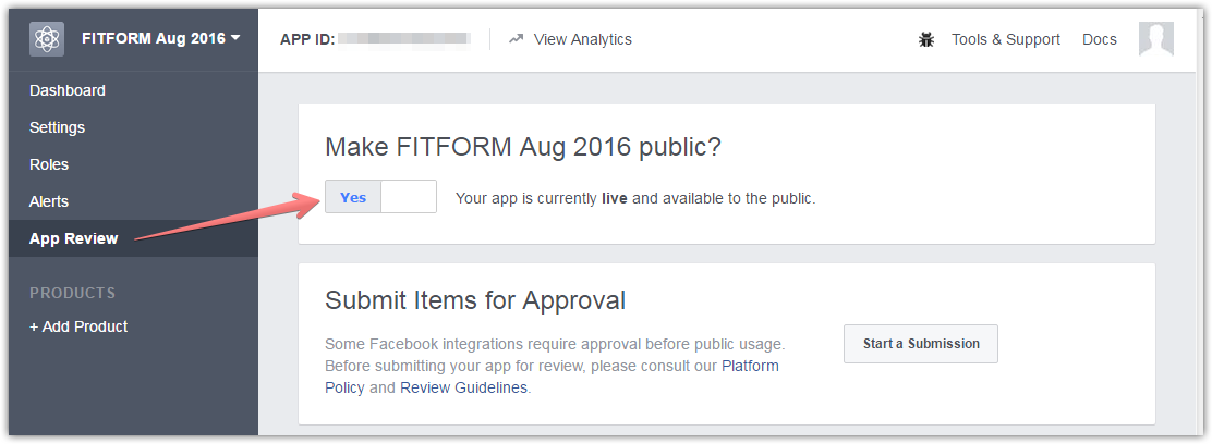 Fit Forms: Facebook Authentication issue Image 1 Screenshot 20