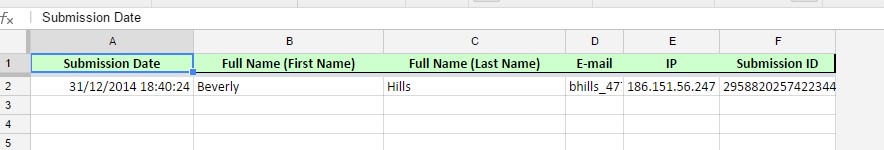 Data stored in Google sheets allow for editing by original submitter through edit link Image 2 Screenshot 41