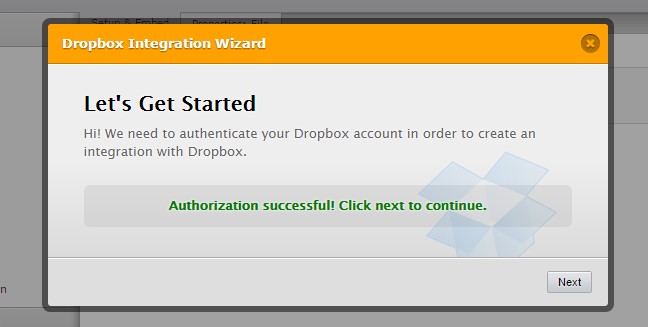 Dropbox Authentication not working Image 2 Screenshot 51