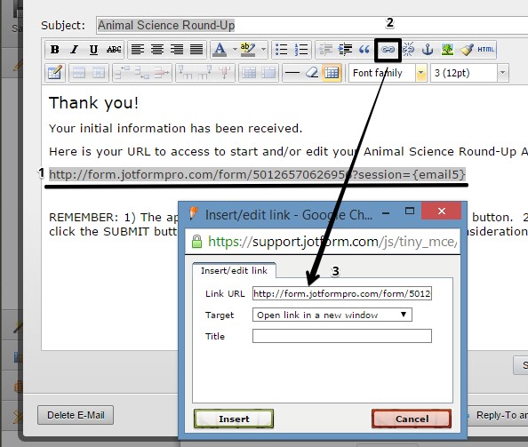 Continue Later Form: URL of the autoresponder email doesnt work correctly Screenshot 20