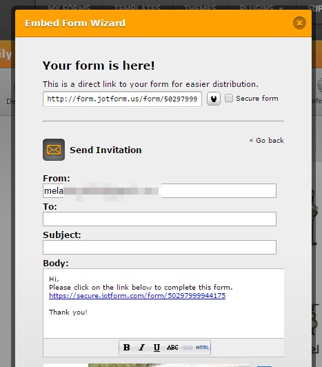 How can I share a form? Image 2 Screenshot 41