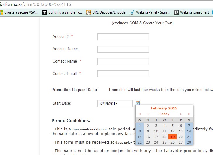 DateTime filed is not working properly on our imported jotforms Image 1 Screenshot 40