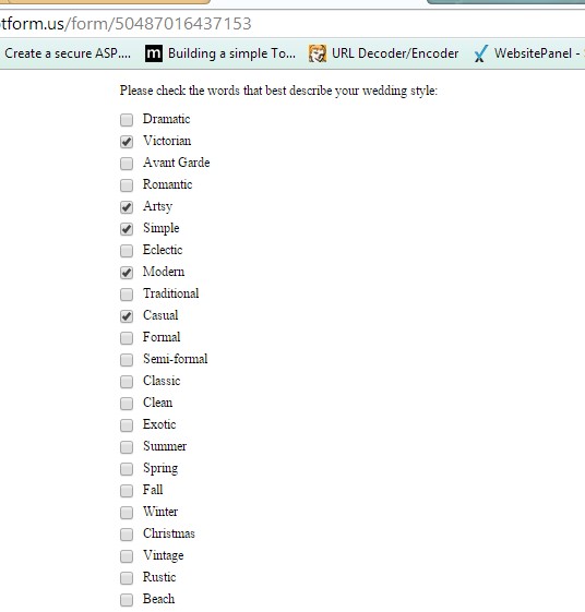 Does the checkbox field allows multiple selections? Image 1 Screenshot 20