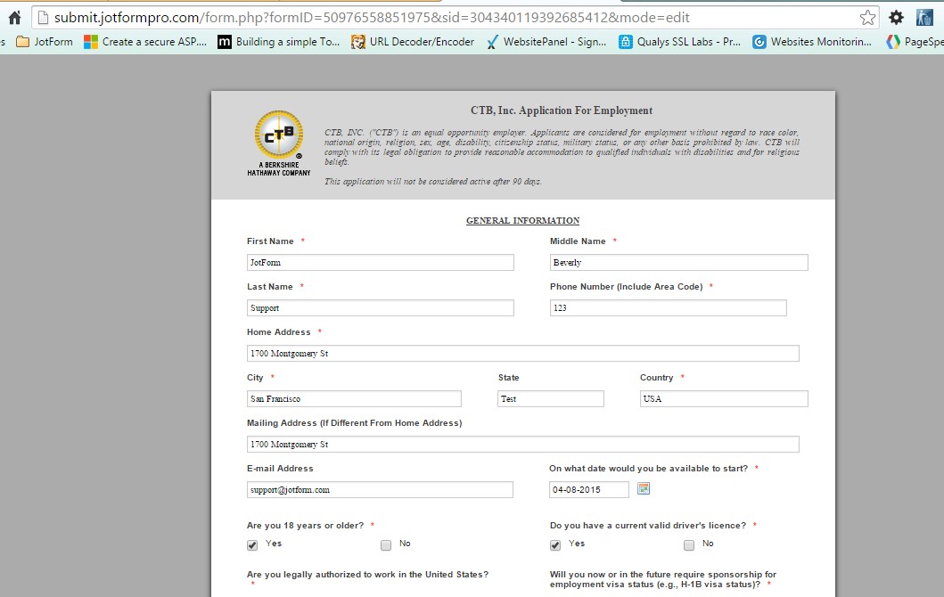 Can I customize the appearance of the submissions PDF file? Image 2 Screenshot 41