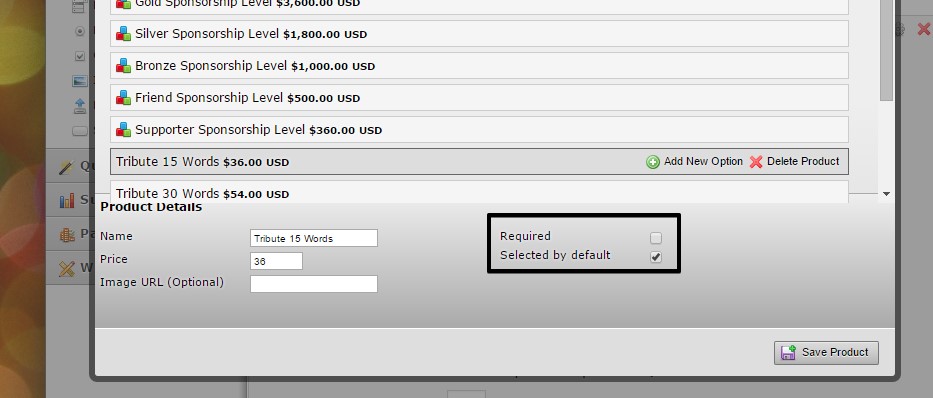 How can I add an amount automatically to the payment tool upon a condition?  Image 1 Screenshot 30