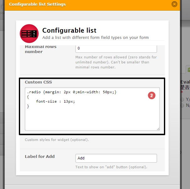 Font size/weight and alignment adjustment in Configurable List widget Image 1 Screenshot 30