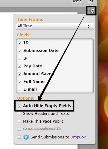 Can I make the downloadable PDF show unanswered fields Image 1 Screenshot 20
