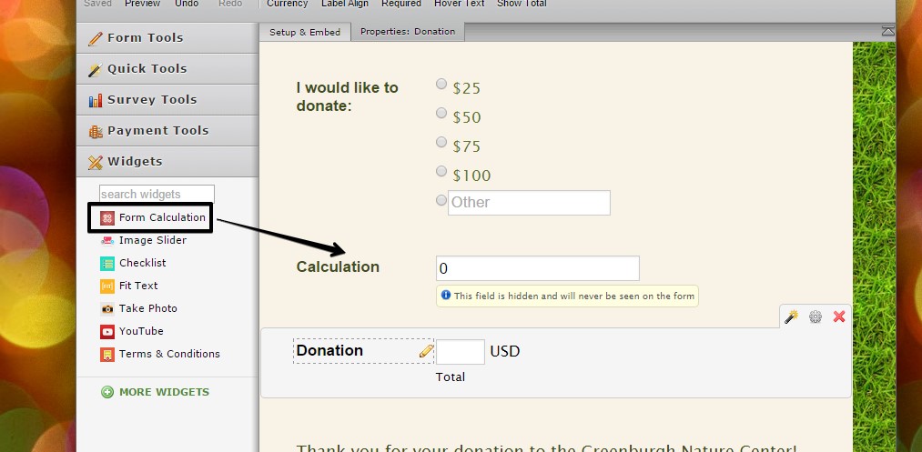 How do your integrate paypal payment to the suggested donation amount and other amount Image 1 Screenshot 30