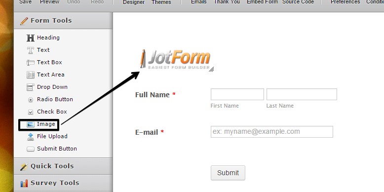 How can a logo be added to the submission PDF file? Image 2 Screenshot 51