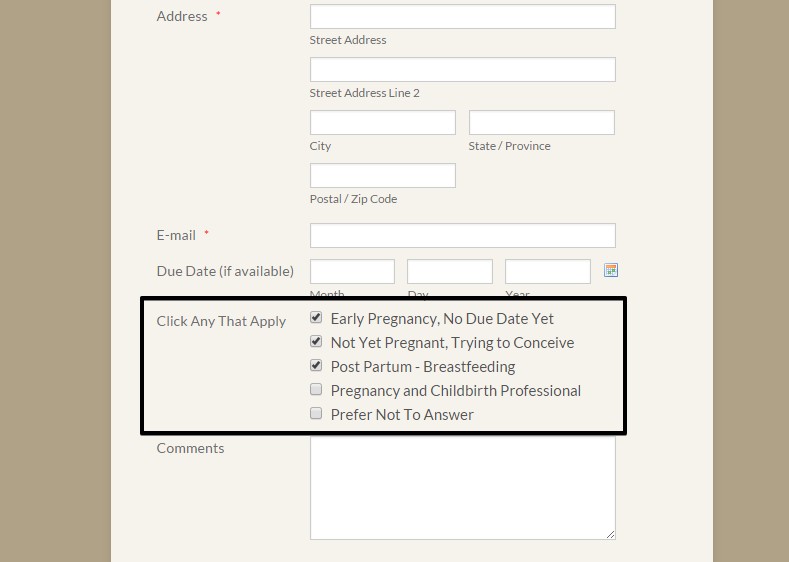 How can I allow my users to select mutiple options on a radio button field? Image 2 Screenshot 41