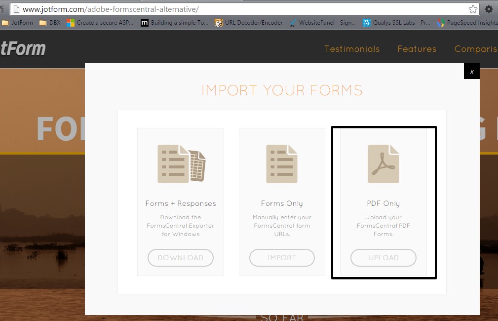 Can I use my existing PDF forms with your system? Image 1 Screenshot 20