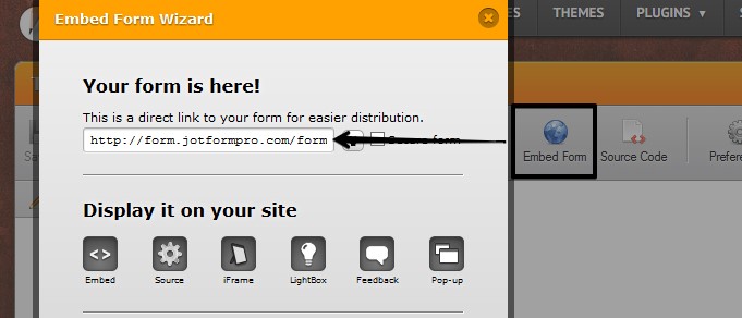How can I share my form? Image 1 Screenshot 20
