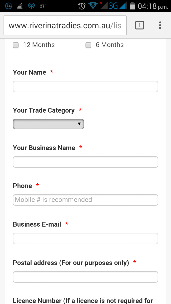 Form doesnt look fully responsive when I see it in my phone Image 1 Screenshot 20