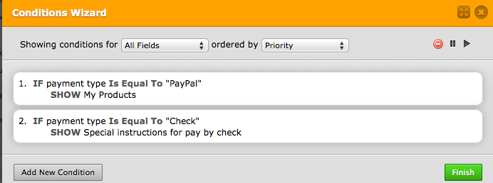 Having trouble setting up conditional payment field Image 2 Screenshot 41