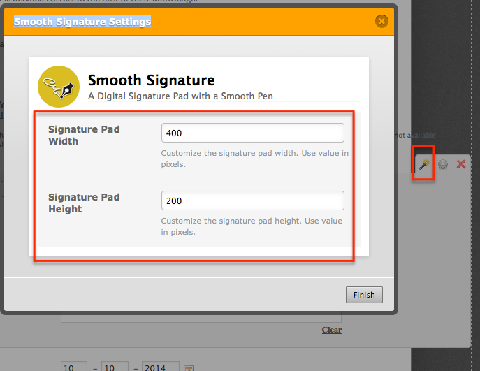 Smooth Signature Widget: Widget not loading on my jotform Image 1 Screenshot 20