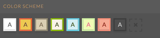 color scheme