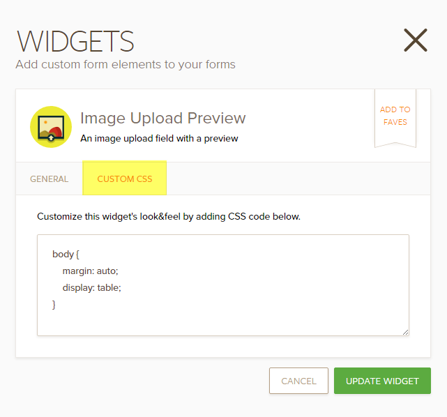 How can I center align all fields & widgets of an embedded iframe form? Image 1 Screenshot 20