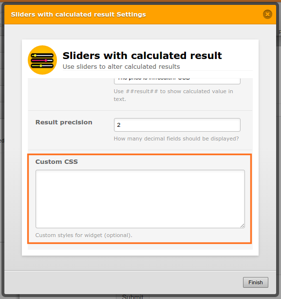 Sliders with calculated result: How to change the line spacing Image 1 Screenshot 20