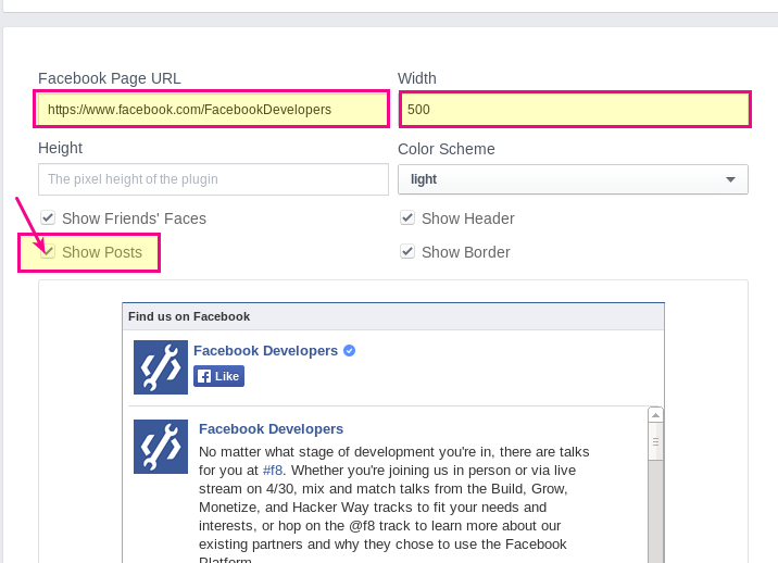 How do I add my facebook fan page feed to my form?  Image 1 Screenshot 60