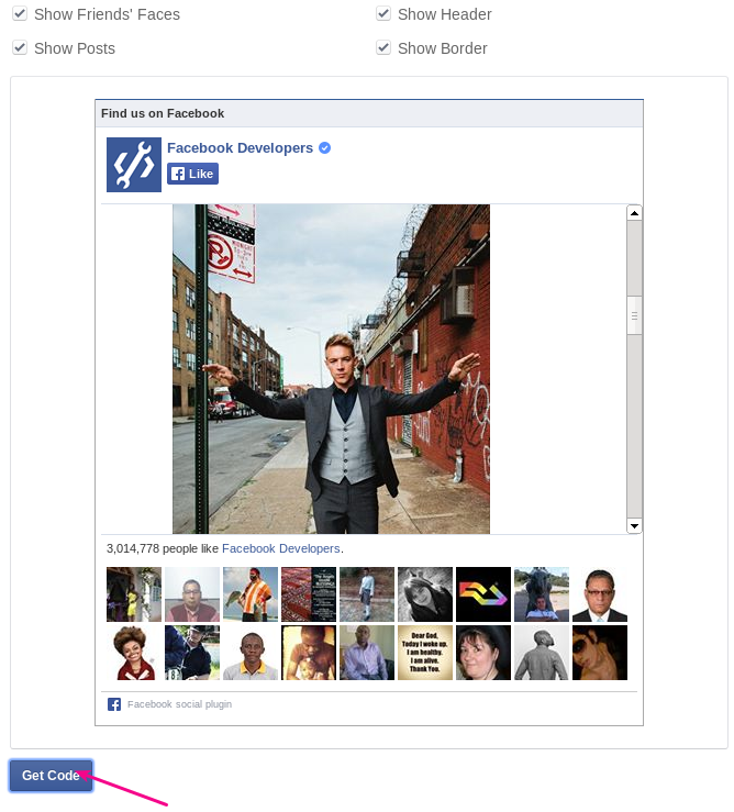 How do I add my facebook fan page feed to my form?  Image 2 Screenshot 71