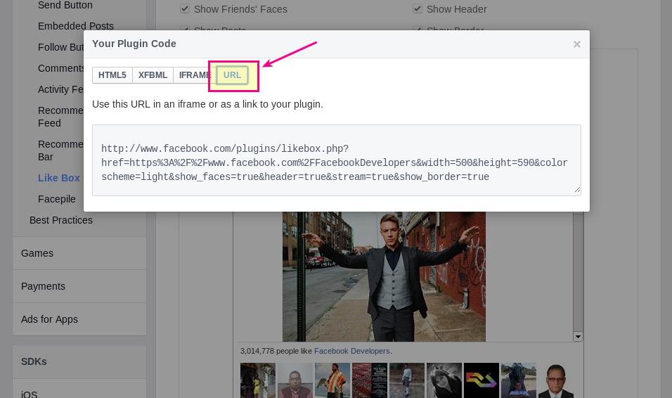 How do I add my facebook fan page feed to my form?  Image 3 Screenshot 82