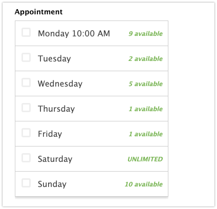 Is it possible to add a widget similar to Date Reservation, but with an option of Time reservations? Image 1 Screenshot 20