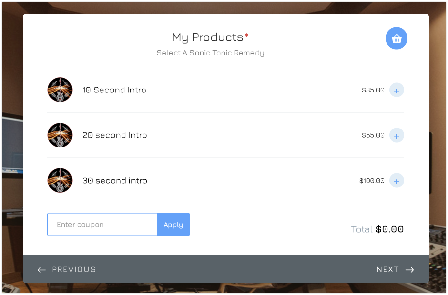 Card Form/Payment field: Is it possible to display all products on same page? Image 1 Screenshot 20