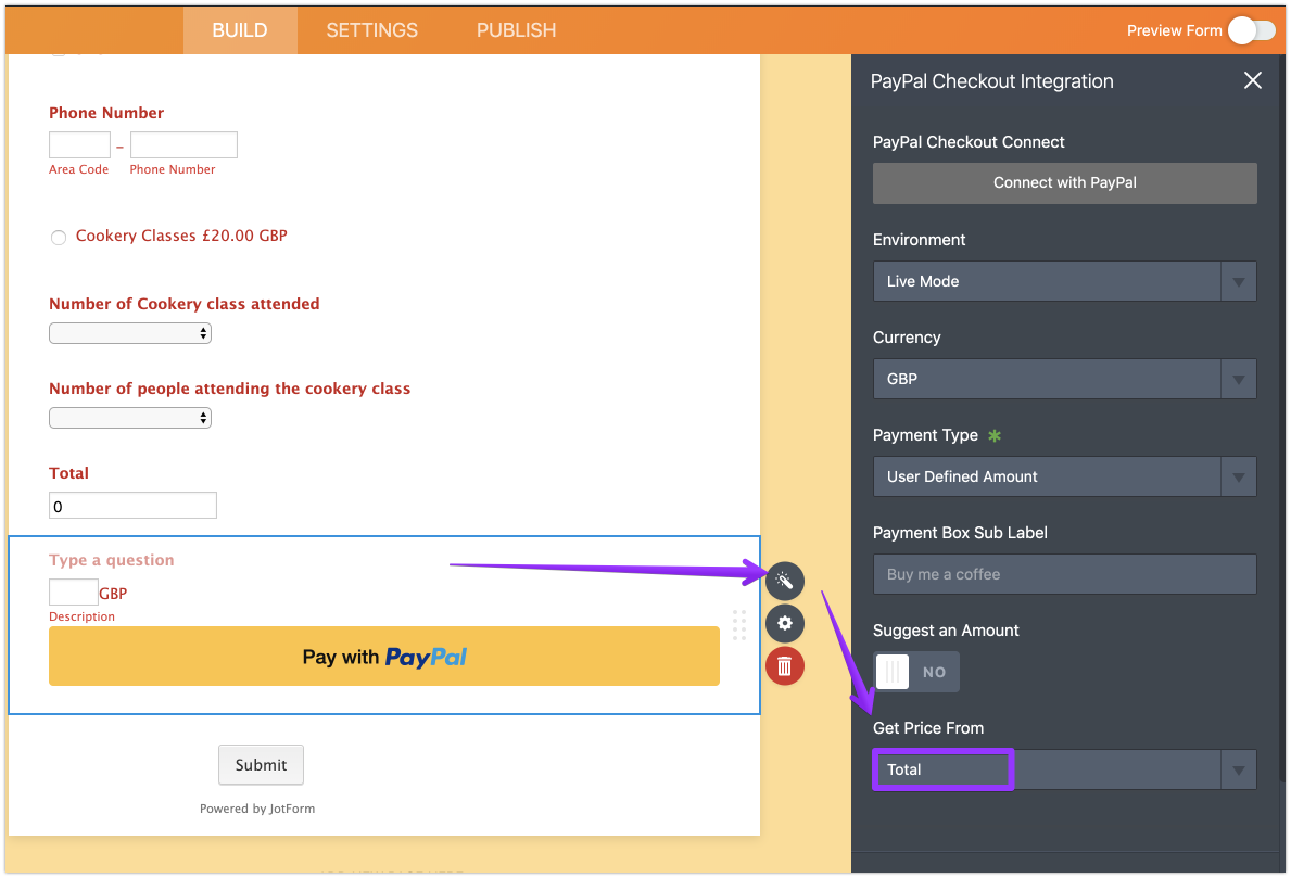 How to set up user defined calculations in the PayPal checkout option? Image 1 Screenshot 20