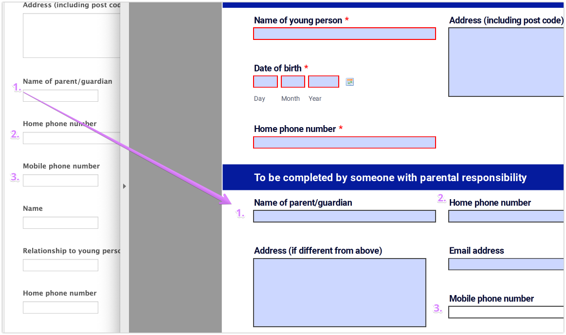 How do I change the tabbing order on my PDF form? Image 1 Screenshot 20