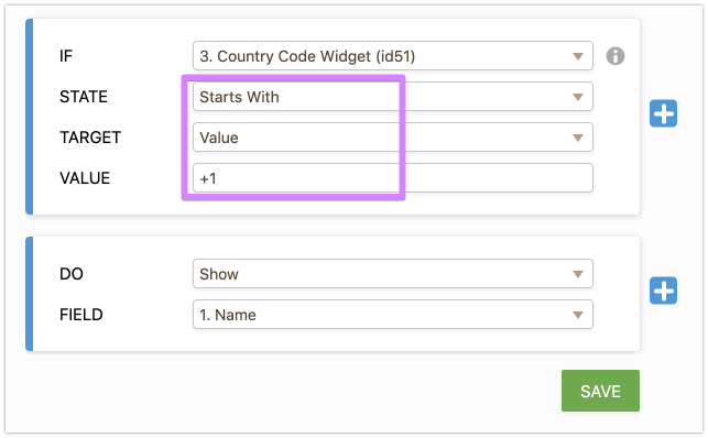 Country Code widget: How to create a condition that checks country? Image 1 Screenshot 20