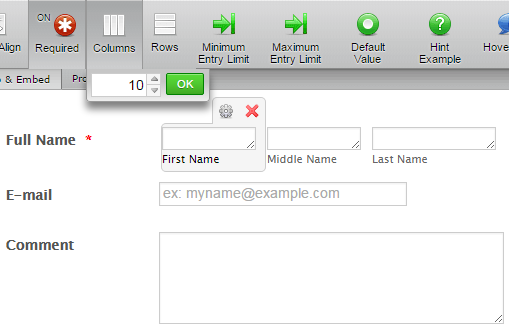 If a Full Name Field Is Set to Required and Any of Its Optional Sections (Prefix, Middle Name or Suffix) Is Left Blank, Form Submission Is Allowed Image 2 Screenshot 61