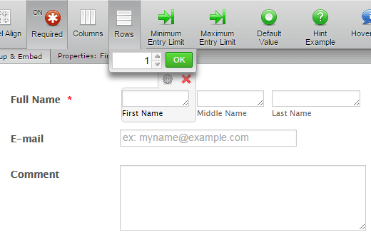 If a Full Name Field Is Set to Required and Any of Its Optional Sections (Prefix, Middle Name or Suffix) Is Left Blank, Form Submission Is Allowed Image 1 Screenshot 50