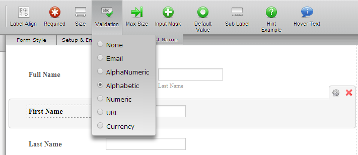 How can we impose validation on form fields? Image 1 Screenshot 60