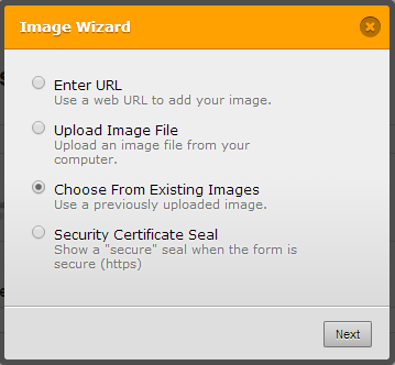 How do I add uploaded images to the survey form and manipulate their size Image 2 Screenshot 51