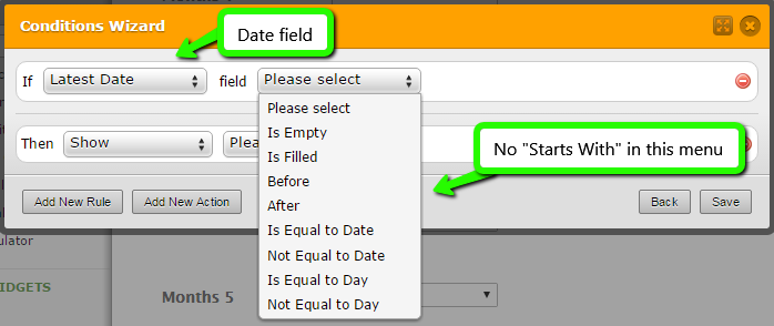 Can Fields Be Shown or Hidden Based on a Default or Selected Date? Image 4 Screenshot 103