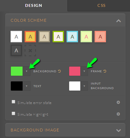How do I Change the Background Colour of My Forms? Image 3 Screenshot 72